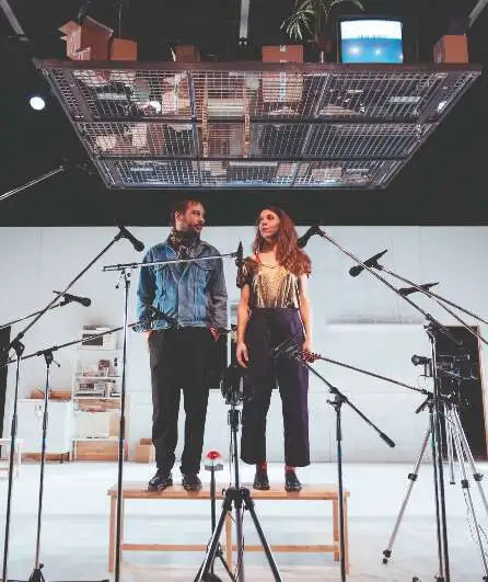 Affiche  spectacle : On ne choisit pas ses fantômes