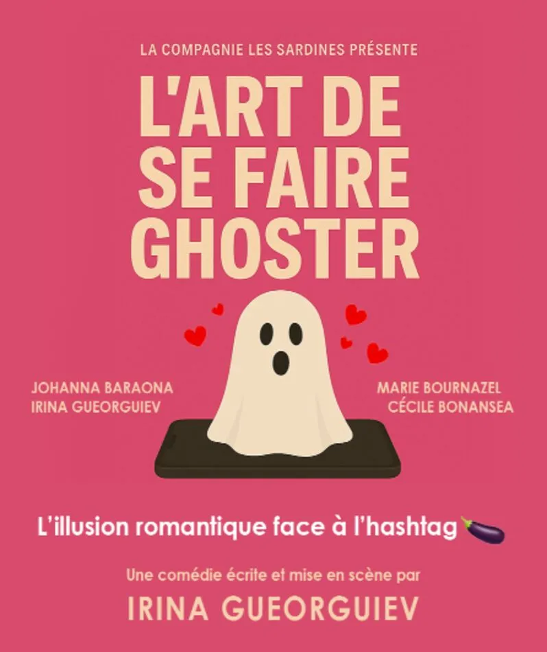 Affiche  spectacle : L'art de se faire ghoster
