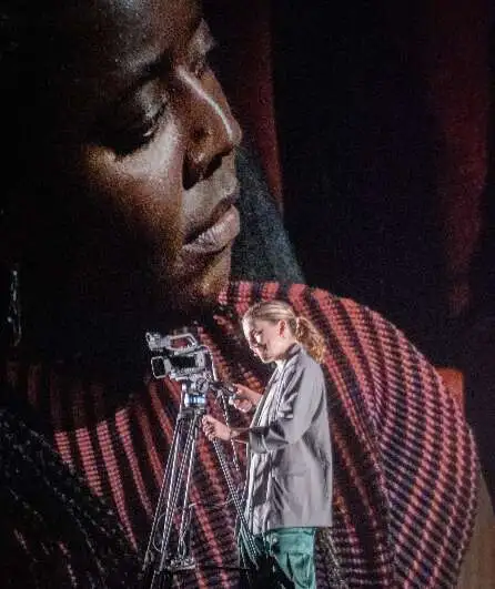 Affiche  spectacle : Merci d'être là