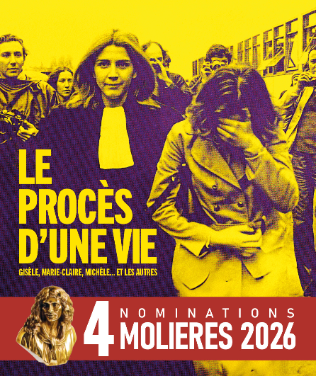 Affiche du spectacle Le procès d'une vie