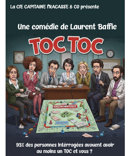 Affiche du spectacle Toc Toc