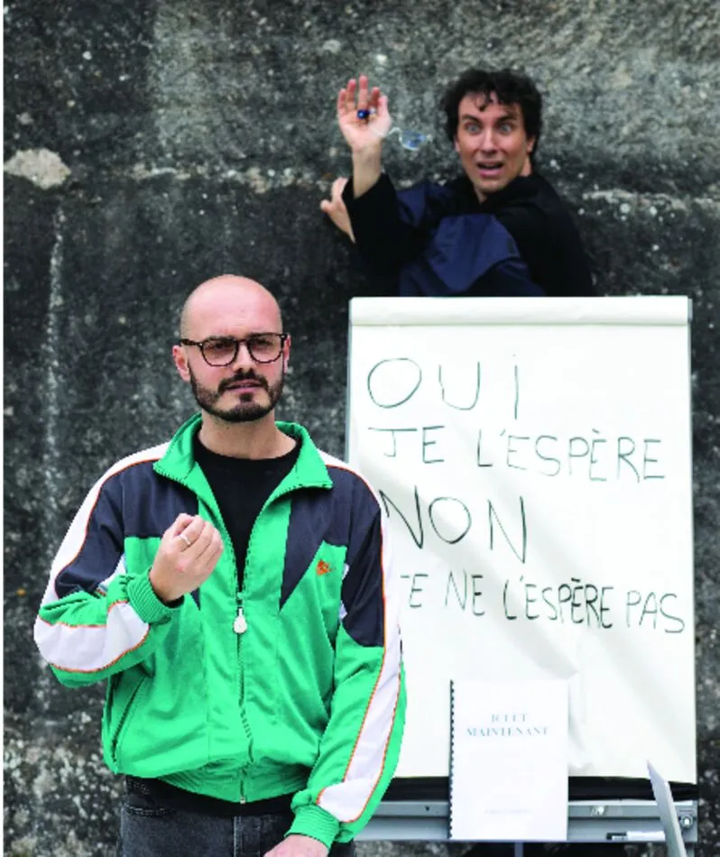 Affiche  spectacle : Ici et maintenant