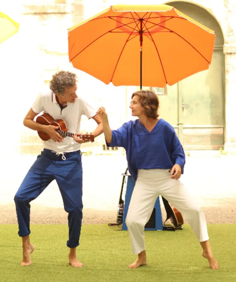 Affiche  spectacle : Parasol Lasido