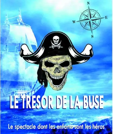 Affiche  spectacle : Le trésor de la Buse