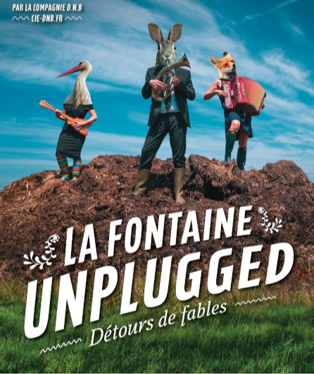 Affiche du spectacle La Fontaine Unplugged
