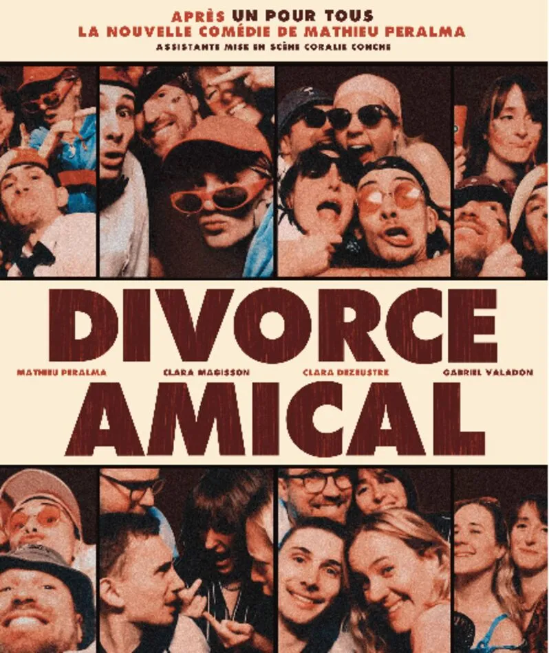 Affiche  spectacle : Divorce Amical