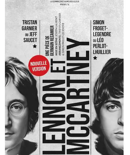 Affiche  spectacle : Lennon et Mc Cartney