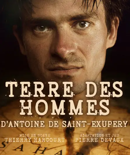 Affiche  spectacle : Terre des hommes