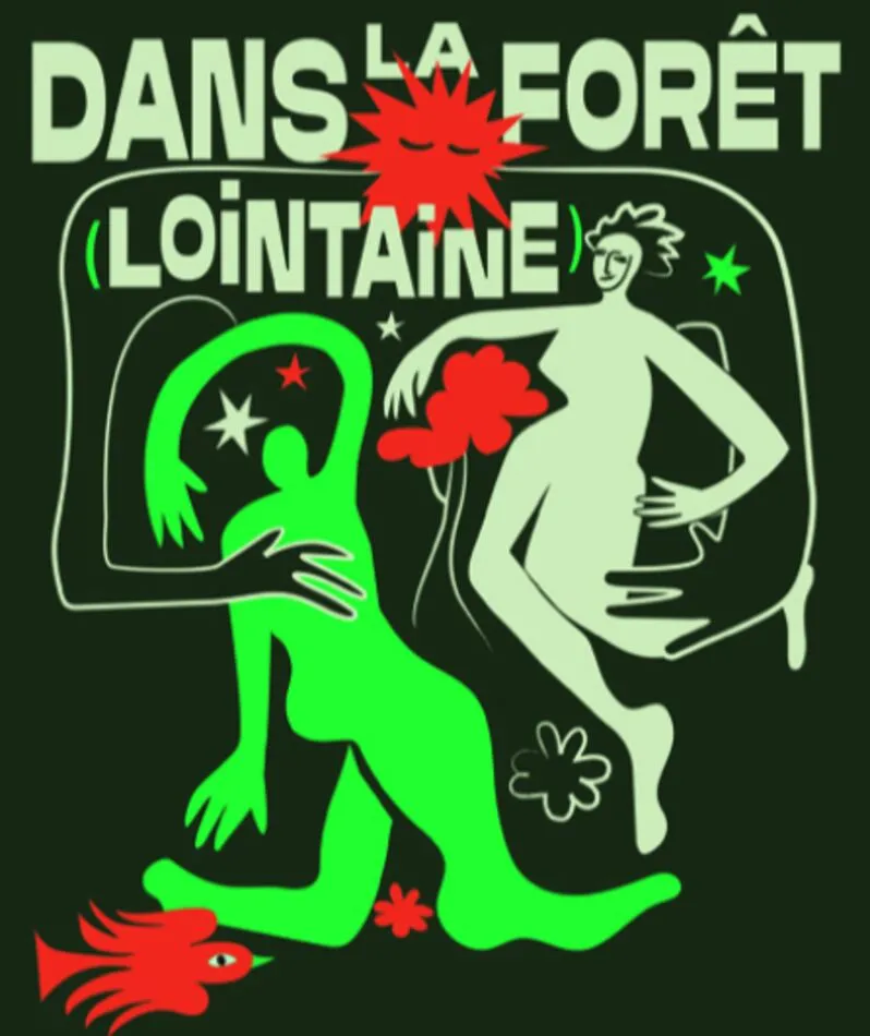 Affiche  spectacle : Dans la forêt (lointaine)