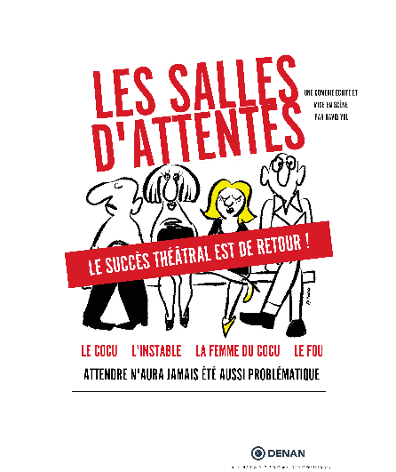 Affiche du spectacle Les salles d'attentes