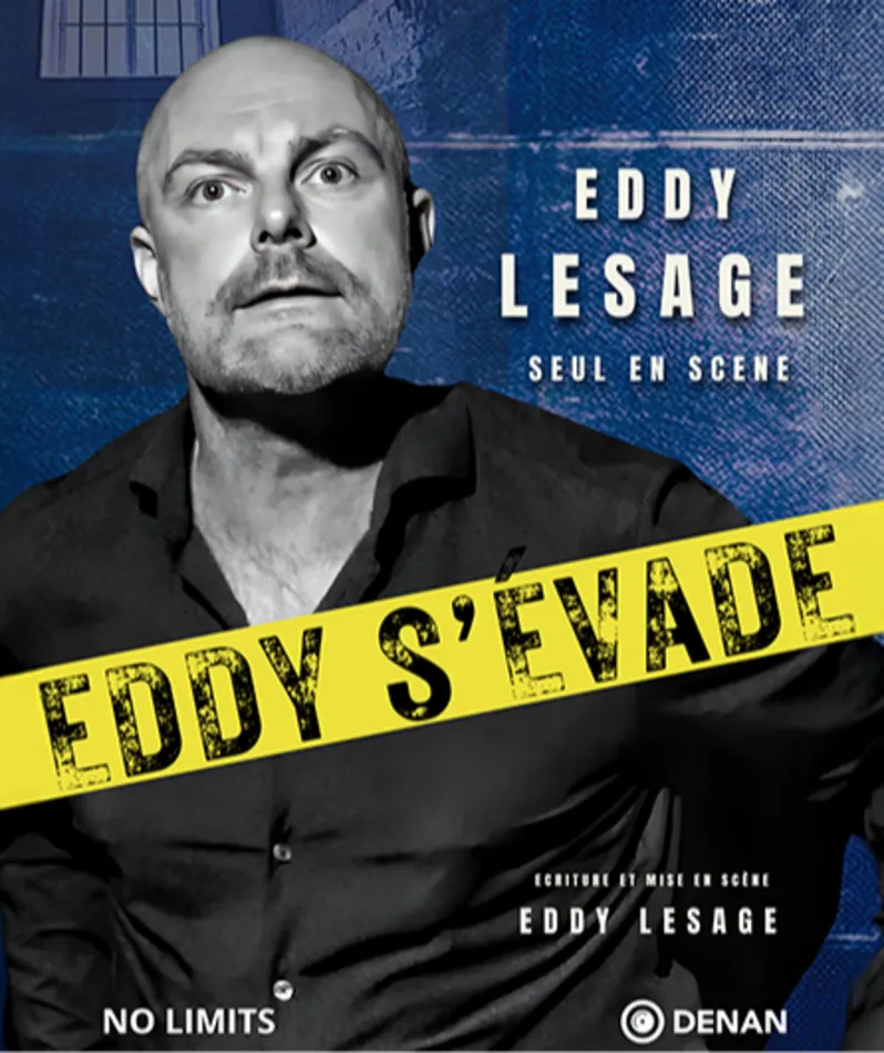 Affiche  spectacle : Eddy s'évade