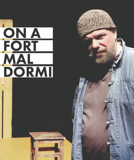 Affiche du spectacle On a fort mal dormi