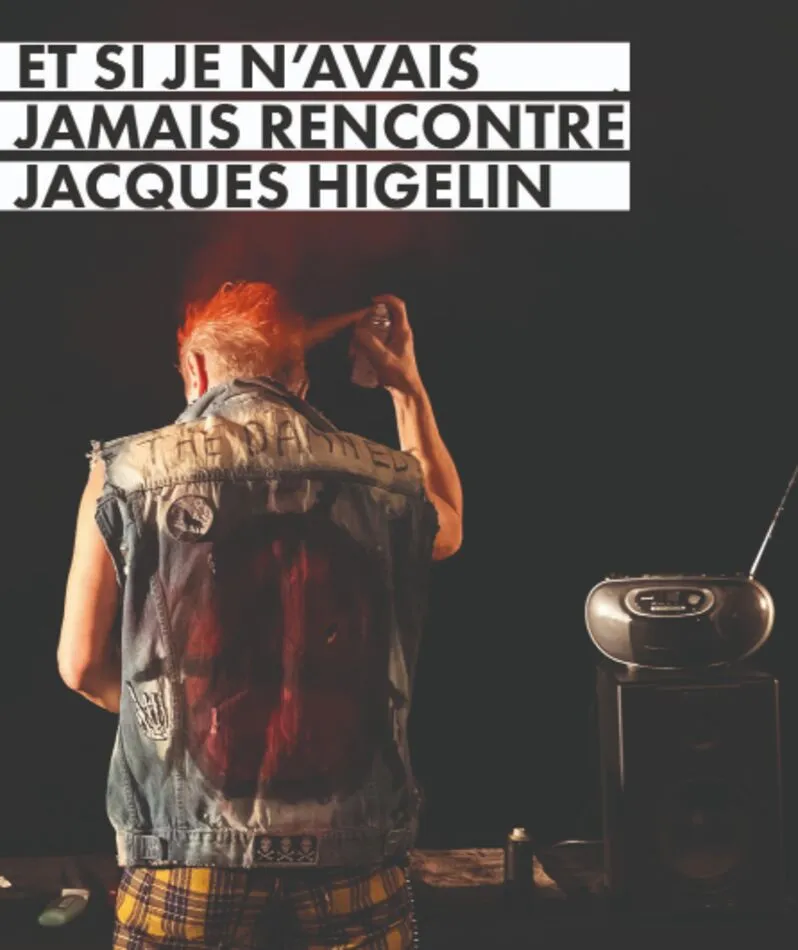 Affiche  spectacle : Et si je n'avais jamais rencontré Jacques Higelin