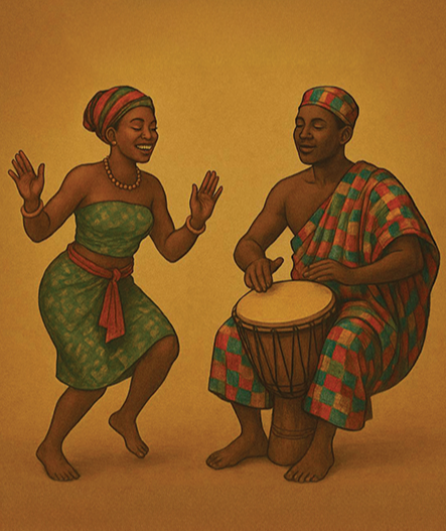 Affiche du spectacle Traditional Cultural Dance and Musical Heritage of Ghana