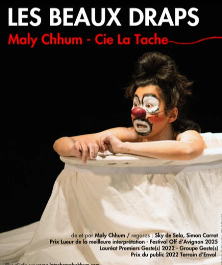 Affiche  spectacle : Les Beaux Draps