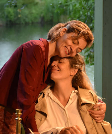 Affiche du spectacle Pour l'Éternité, Hélène Berr et Odile Neuburger