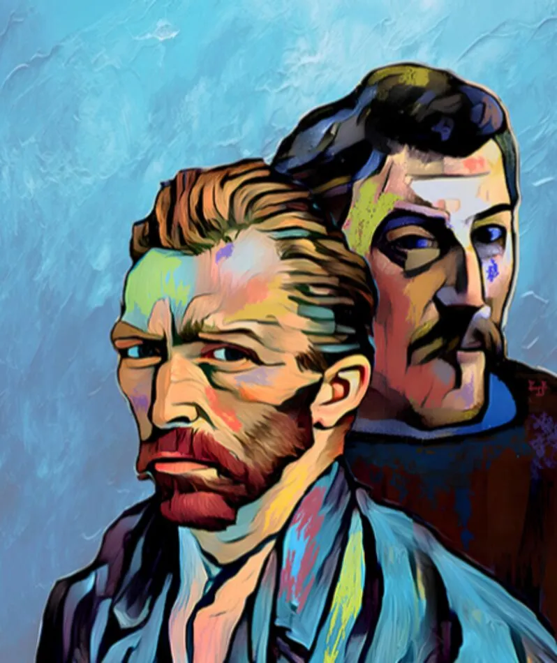 Affiche  spectacle : Gauguin - Van Gogh