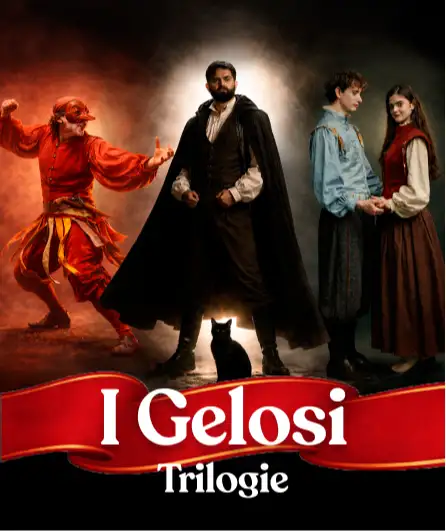 Affiche  spectacle : I Gelosi - Trilogie