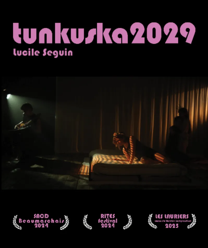 Affiche  spectacle : tunkuska2029