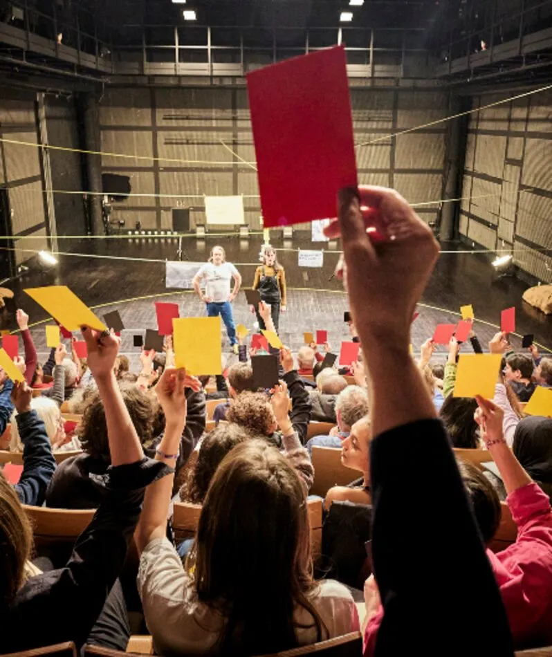 Affiche  spectacle : Nos assemblées