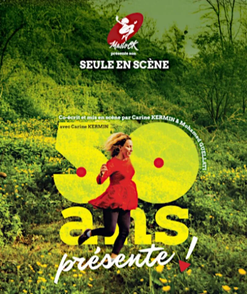 Affiche  spectacle : 50 ans, présente!