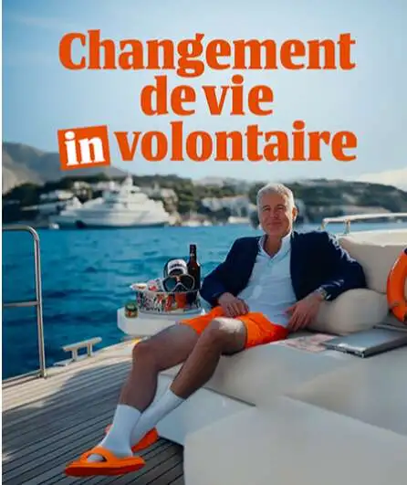 Affiche  spectacle : Changement de vie involontaire