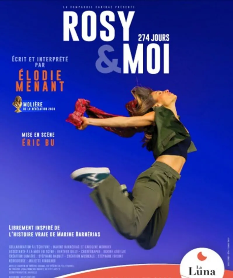 Affiche  spectacle : Rosy & Moi – 274 jours
