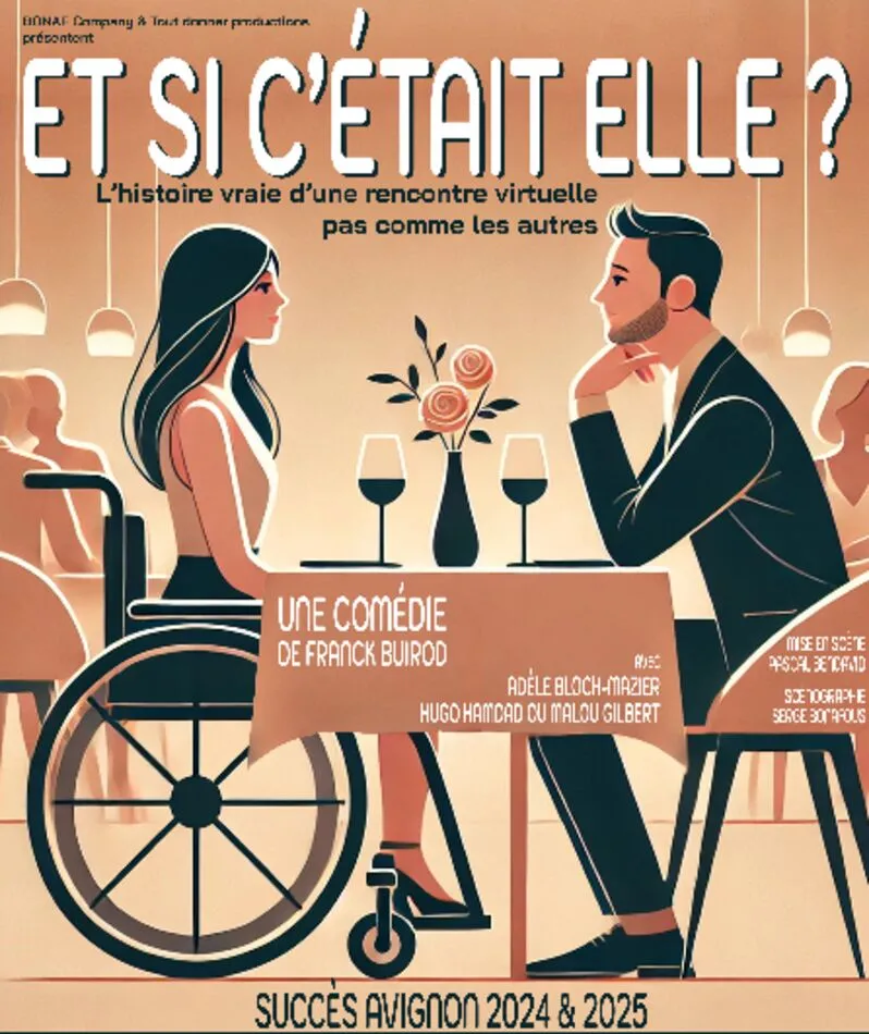 Affiche  spectacle : Et si c'était elle ?
