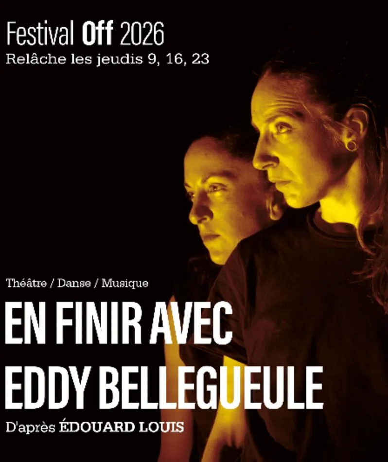 Affiche  spectacle : En finir avec Eddy Bellegueule