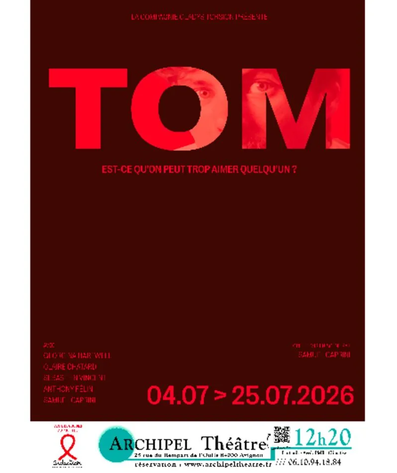 Affiche  spectacle : Tom