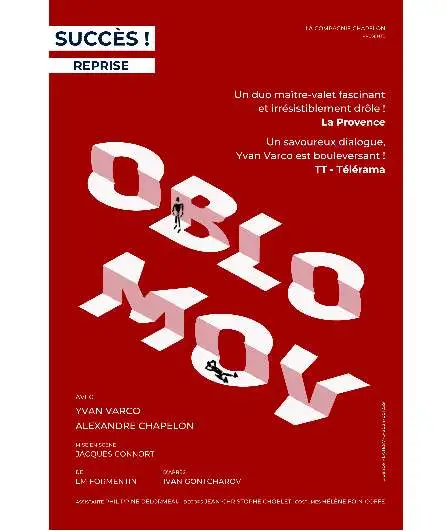 Affiche  spectacle : Oblomov