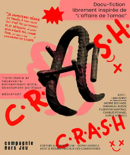 Affiche  spectacle : C.R.A.S.H.