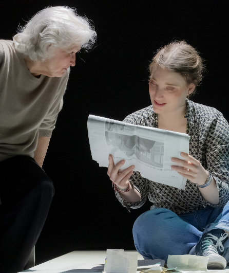 Affiche du spectacle La découvreuse oubliée