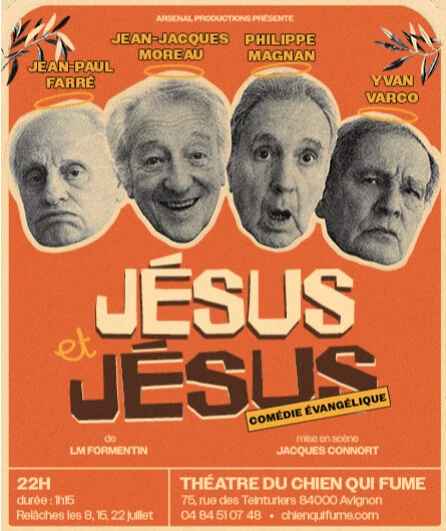 Affiche  spectacle : Jésus et Jésus