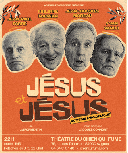 Affiche du spectacle Jésus et Jésus