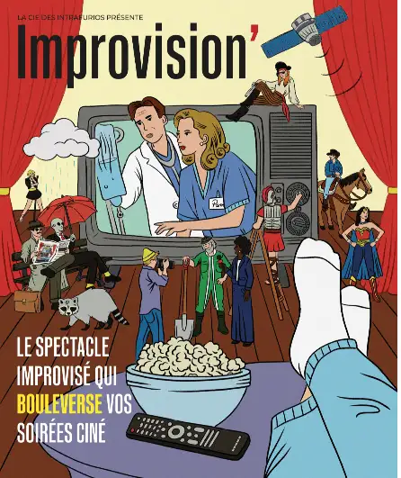 Affiche  spectacle : Improvision