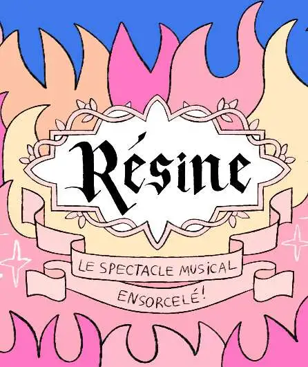 Affiche  spectacle : Résine