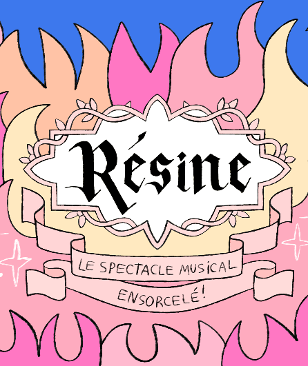 Affiche du spectacle Résine