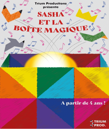 Affiche du spectacle Sasha et la boîte magique