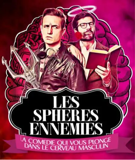 Affiche  spectacle : Les Sphères Ennemies