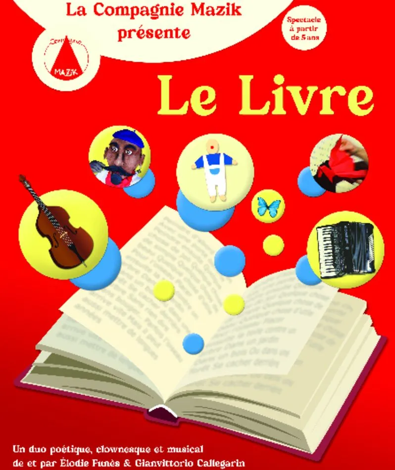 Affiche  spectacle : Le Livre