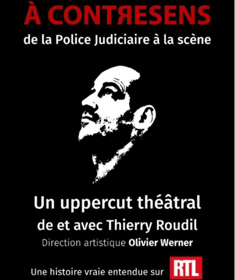 Affiche  spectacle : À Contresens