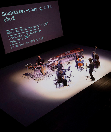 Affiche du spectacle Musical conversation with a bot