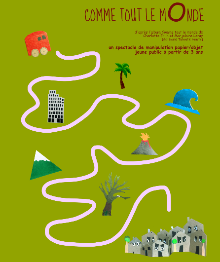 Affiche du spectacle comme tout le monde