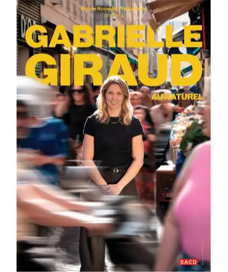 Affiche  spectacle : Gabrielle Giraud - Gabrielle au naturel