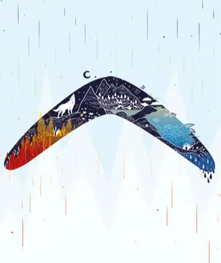 Affiche  spectacle : Boomerang