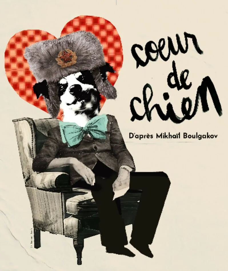 Affiche  spectacle : Cœur de chien