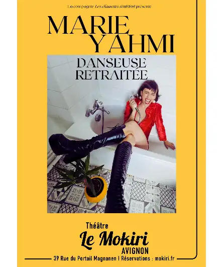 Affiche  spectacle : Danseuse retraitée