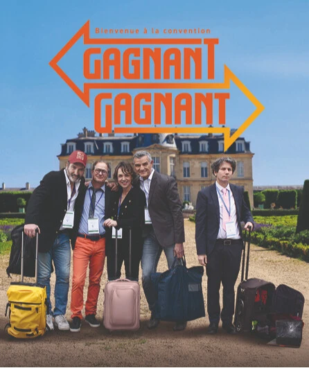 Affiche  spectacle : Gagnant Gagnant