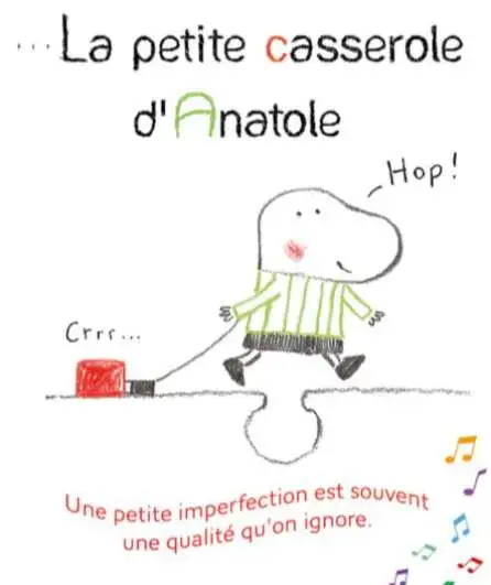 Affiche  spectacle : La Petite Casserole d'Anatole